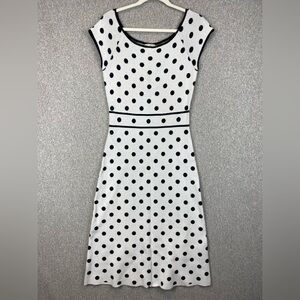 Eva Mendez sweater dress size M bodycon preppy business career rockabilly